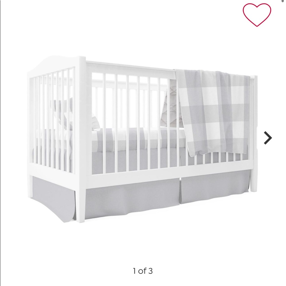 Gray & White Crib Bedding Set by Ely’s & Co.